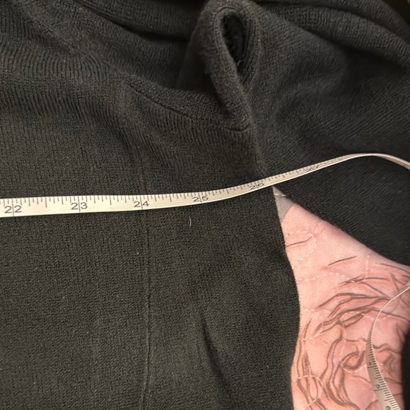 Susan Graver Black Turtleneck Sweater - Picture 3 of 3